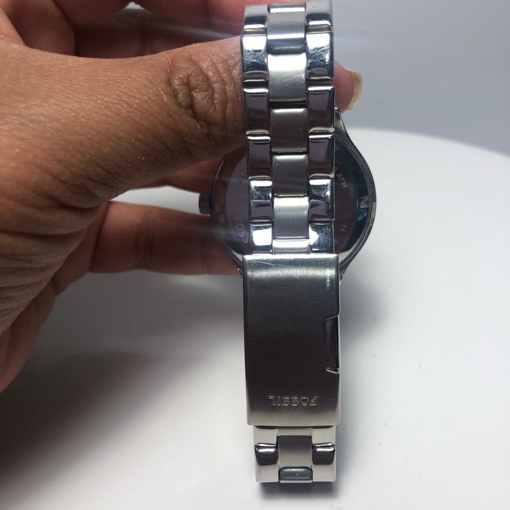 Fossil Silver and Pink Watch - Picture 5 of 5